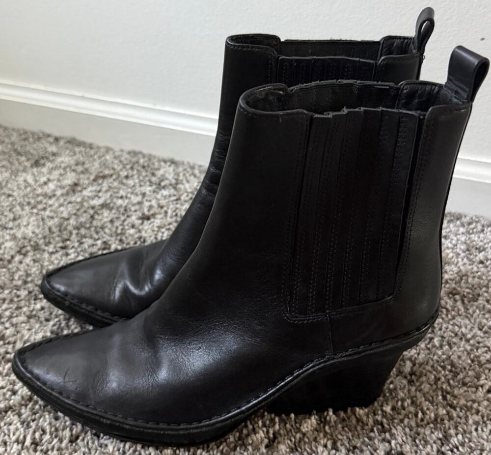 Tory Burch Lila heeled ankle boot women's size 7
